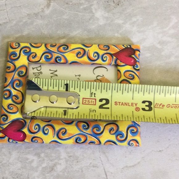 Two bright happy orange/yellow picture frame - Picture 13 of 14